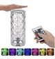 Настільна лампа нічник Роза з пультом RGB Crystal Rose - изображение 1