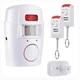 Сигнализация для дома ALARM-105 Белая Сенсорная инфракрасная на батарейках беспроводной датчик движения 2 пульта на брелке - изображение 4