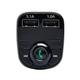 Автомобільний FM модулятор CAR X8 Трансмітер Bluetooth авто 2 USB 2.0A/1.1A Чорний - зображення 4