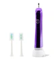 Электрическая зубная щетка Gemei GM9O7 electric toothbrush 5 режимов фиолетовая - изображение 2