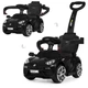Детский электромобиль каталка толокар Bambi Racer M 3591L-2 родительская ручка, подставка для ног и защитный бортик - изображение 1