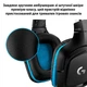 Гарнітура Logitech G432 Black (981-000770) чорний/синій 29960 - изображение 6