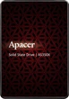Накопичувач SSD 1TB Apacer AS350X 2.5" SATAIII 3D TLC (AP1TBAS350XR-1) 2.5" - изображение 1
