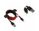 Кабель усиленный Mi Type-C Braided Cable красный нейлоновая оплетка - изображение 4