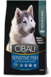 Сухий корм Farmina (Фарміна) Cibau Dog Sensitive Fish Adult Medium & Maxi для дорослих собак середніх та великих порід з чутливим травленням з м’ясом риби 2.5 кг (арт 161022) - зображення 1