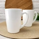 Набор конусных белых кружек 6 шт Luminarc New morning 320 мл (P8858) - изображение 2