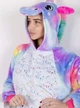 Піжама кігурумі Kigurumi Жіноча Єдиноріг Іскорка Різнобарвний розмір S 145-155 см (100741) - зображення 4