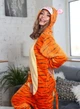 Піжама Кігурумі My Kigu Жіноча Тигра Дісней Помаранчевий Розмір S 145-155 см (102941) - зображення 3