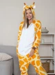 Пижама Кигуруми My Kigu Женская Жираф Оранжевый Размер XL 175-185 см (104241) - изображение 7