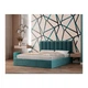 Ліжко SanamDesign Vienna Standart 140x200 синій - зображення 1