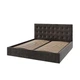 Кровать NicoleDesign Simple Comfort с нишей для белья 160x200 графит - изображение 5