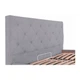 Ліжко BristolDesign Rosto Comfort з нішею для білизни 180x200 сірий - зображення 5