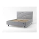 Ліжко NettaDesign Eco Lounge VIP з додатковою металевою цільнозварною рамою на ніжках 180x200 світло-сірий - зображення 3