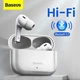 Беспроводные Bluetooth наушники для iPhone/Android Baseus Encok True Wireless TWS Earphones W3 White - изображение 2