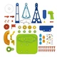 Конструктор EDU-Toys Пиратский корабль с инструментами (JS026) - изображение 4