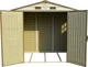 Сарай пластиковий StoreAll 245x168x220 см слонова кістка Duramax - зображення 5