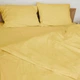 Простирадло на резинці дитяче Поплін Soft yellow Жовтий 70*190 см висота 10 см - зображення 2