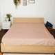 Простынь без резинки Ранфорс Gentle cream 150*220 см Кремовый - изображение 1