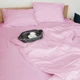 Пододеяльник Бязь Soft pink 220*240 см Розовый - изображение 3