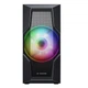 Корпус 2E 2E-G2057B Gaming Turbo без БП 2xUSB3.0 1xUSB2.0 1x200мм ARGB 3х120мм ARGB TG Side Panel ATX черный - изображение 3