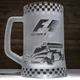 Келих для пива з гравіюванням Формула 1 Formula 1 матовий 670 мл - зображення 1