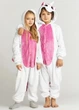 Пижама кигуруми Kigurumi Единорог для девочек Белый с розовым на рост 130-144 см (200841) - изображение 4