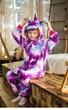 Пижама кигуруми Kigurumi Единорог для девочек Фиолетовый на рост 165-175 см (107641) - изображение 1