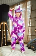 Пижама кигуруми Kigurumi Единорог для девочек Фиолетовый на рост 165-175 см (107641) - изображение 4