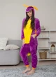 Пижама Кигуруми My Kigu Женская Дракон Спайро Фиолетовый Размер XL 175-185 см (102541) - изображение 7