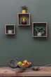 Полиці сет із 3. Квадратні полиці натуральне дерево Wood Mosaic Natural Сube Shelfes 30x30x11 см Cвітлий (WM-СNS-30x30x11) - изображение 4