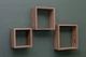 Полиці сет із 3. Квадратні полиці натуральне дерево Wood Mosaic Natural Сube Shelfes 30x30x11 см Cвітлий (WM-СNS-30x30x11) - изображение 6
