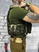 Тактическая плитоноска Cordura 1000D с системой MOLLE и комплектом подсумков Multicam Elite - изображение 6