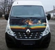Наклейка на капот микроавтобуса ARB 3D TUNING STUDIO Козак сабля 1880х850х0.080мм - изображение 3