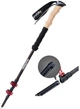 Трекинговая палка Naturehike NH20DS003 135 см Черный/красный (6927595746233) - изображение 1