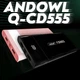 УМБ Andowl Q-CD555Х1 Power Bank 15000 mAh Зовнішній акумулятор (повер банк, портативна батарея) Чорно-рожевий + Подарунок USB-лампочка - зображення 2