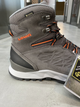 Черевики трекінгові Lowa Explorer Gtx Mid 42 р., Grey/flame (сірий/помаранчевий), легкі туристичні черевики - зображення 6