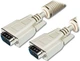 Кабель ASSMANN VGA (HDDB15M/M) 10m, ферит, бежевий (AK-310103-100-E) - изображение 2