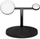 Бездротовий зарядний пристрій Belkin BoostCharge Pro 3-in-1 Wireless Charging Stand with MagSafe (WIZ017TTBK) Black - зображення 2