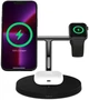 Бездротовий зарядний пристрій Belkin BoostCharge Pro 3-in-1 Wireless Charging Stand with MagSafe (WIZ017TTBK) Black - зображення 7