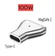 Переходник USB Type-c на Magsafe 2 (100W) Т-образный , Apple быстрая зарядка (0359) - изображение 1