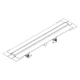 Трап для душу Hansgrohe RainDrain Compact Flat 90 см, Brushed Stainless Steel 56168800 - зображення 5