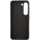 Шкіряний чохол Epik Bonbon Leather Metal Style на Samsung Galaxy S23 Чорний / Black - зображення 3