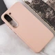 Шкіряний чохол Epik Bonbon Leather Metal Style на Samsung Galaxy S23 Рожевий / Light pink - зображення 4