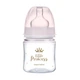 Бутылка антиколиковая с широким отверстием 120 мл PP Easystart Royal baby Canpol babies Розовая (5901691844407) - изображение 1