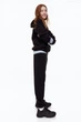Джоггеры для девочки черные H&M 140см (400093672) - изображение 3