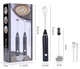 Капучинатор ручной мини миксер Milk Frother пеновзбиватель Вспениватель молока аккумуляторный USB - изображение 7