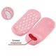 Розовые увлажняющие гелевые носочки SPA Gel Socks с приятным ароматом - изображение 14