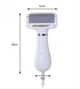 Фен гребінець для шерсті собак і кішок Pet Grooming Dryer WN 10 2в1 масажер щітка для грумінгу тварин - зображення 2