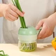 Ручний подрібнювач для овочів 4в1 Food Chopper Овочерізка електрична - зображення 6