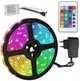 Влагозащищенная светодиодная лента UKC 3528 SMD RGB 5 метров с контроллером и блоком питания - изображение 11